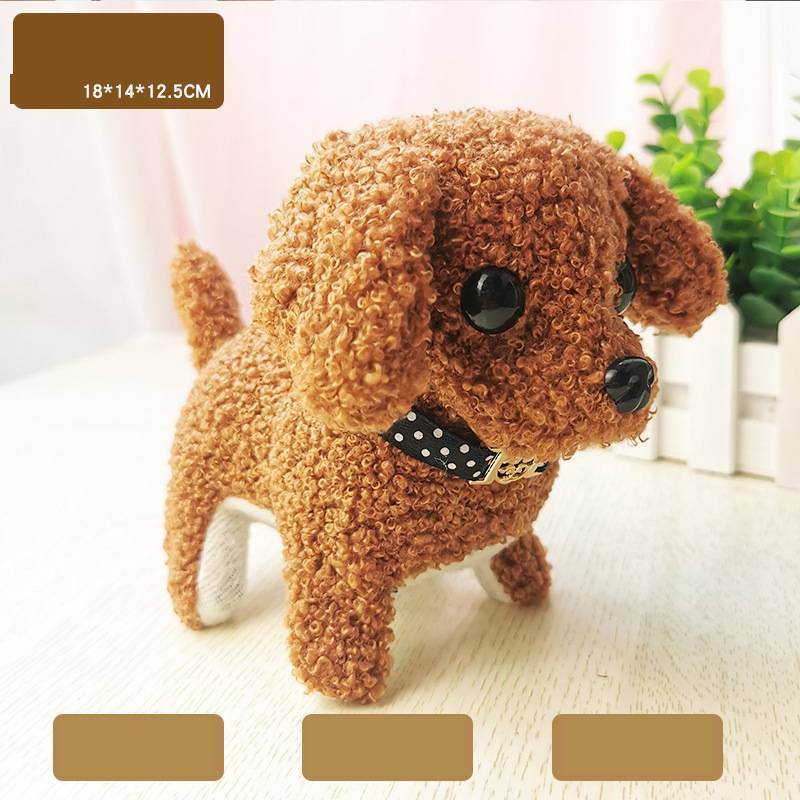 Simulation Electric Dog Plush Children's Toy - Cindi Book