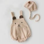 Baby sleeveless strapless cotton robe hat - Cindi Book