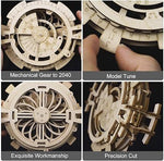 ROBOTIME 3D Puzzles Perpetual Calendar Wooden Model Kits Brain Teasers Sets LK201 - Cindi Book