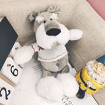 Schnauzer doll cute ins plush toy puppy husky doll - Cindi Book