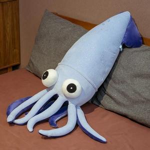 Full Size Squid Soft Stuffed Plush Pillow Toy - Cindi Book