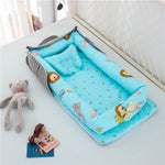 Cotton Portable Baby Crib Newborn Foldable - Cindi Book