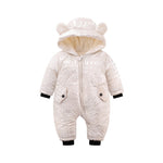 Newborn baby baby one-piece thick cotton romper - Cindi Book
