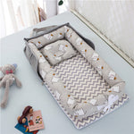Cotton Portable Baby Crib Newborn Foldable - Cindi Book