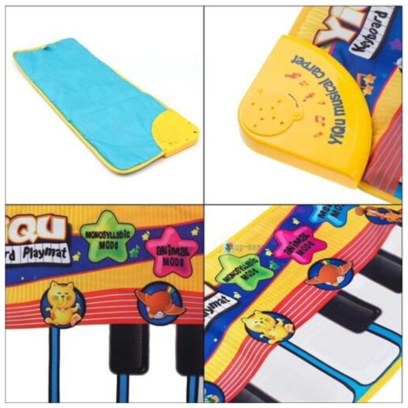 Musical Piano Placket For Baby - Cindi Book
