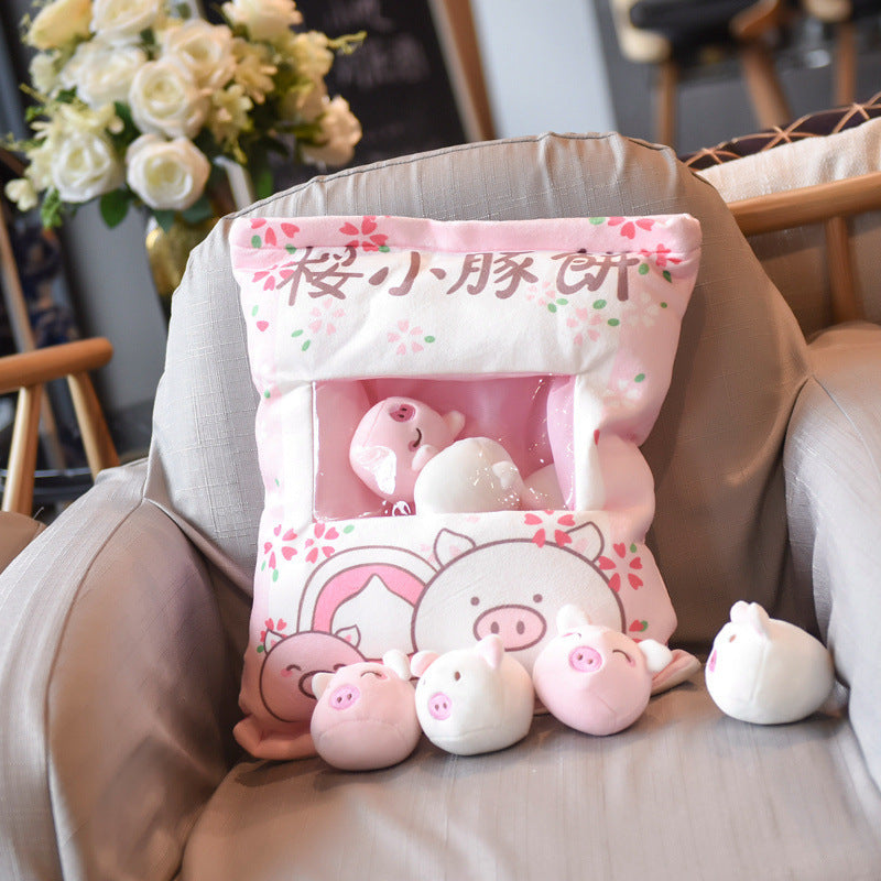 A Big Bag Of Snack Doll Cute Doll Sleeping Pillow For Girl Ankle Biter Pillow - Cindi Book