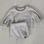 Baby Sweater Top Shorts Suit - Cindi Book
