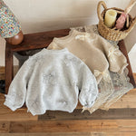 Girl's Sweater Fashion Children's Bow Knitwear - Cindi Book
