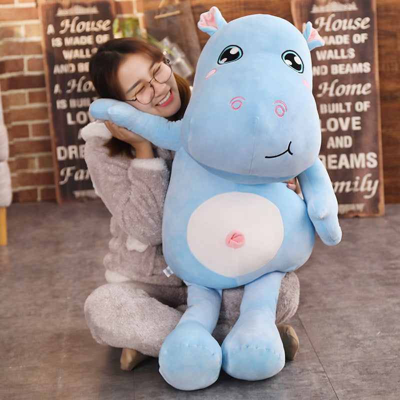 Hippo plush pillow - Cindi Book
