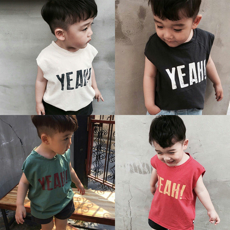 Children's sleeveless t-shirt - Cindi Book