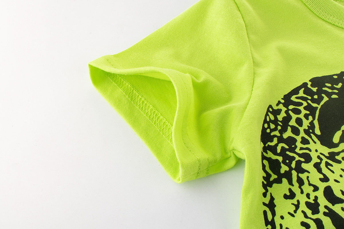 Summer Children's Short Sleeve T Shirt For Boys - Cindi Book