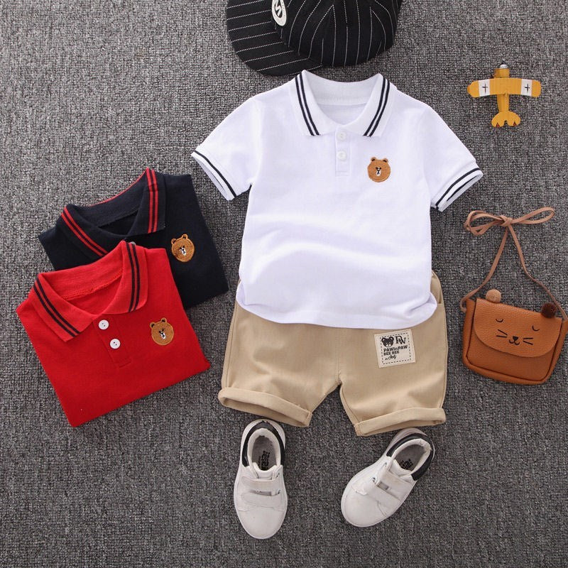Boys short sleeve suit - Cindi Book