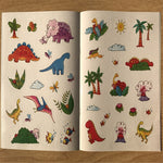 Children coloring sticker book - Cindi Book