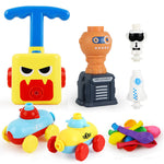 Power Balloon Launch Tower Toy Puzzle  Education Inertia Air Power Balloon Car Science Experimen Toy For Children Gift - Cindi Book