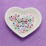 Acrylic English alphabet beads - Cindi Book