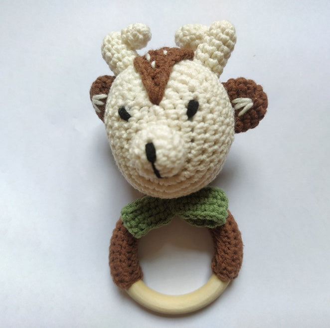 Wooden baby teether - Cindi Book