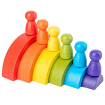 Rainbow arched building blocks - Cindi Book