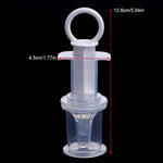Baby syringe medicine feeder infant pacifier type medicine feeder - Cindi Book
