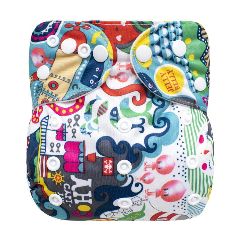Baby Washable Diaper Pants Leakproof Baby Cloth Pocket - Cindi Book