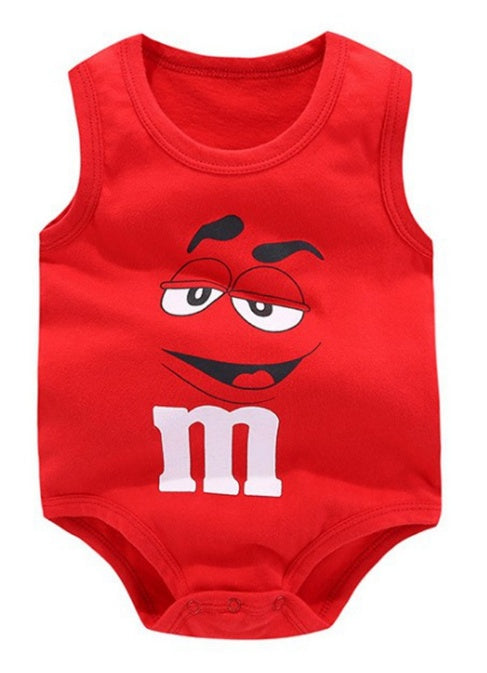 Sleeveless Baby rompers clothes newborn baby clothes - Cindi Book