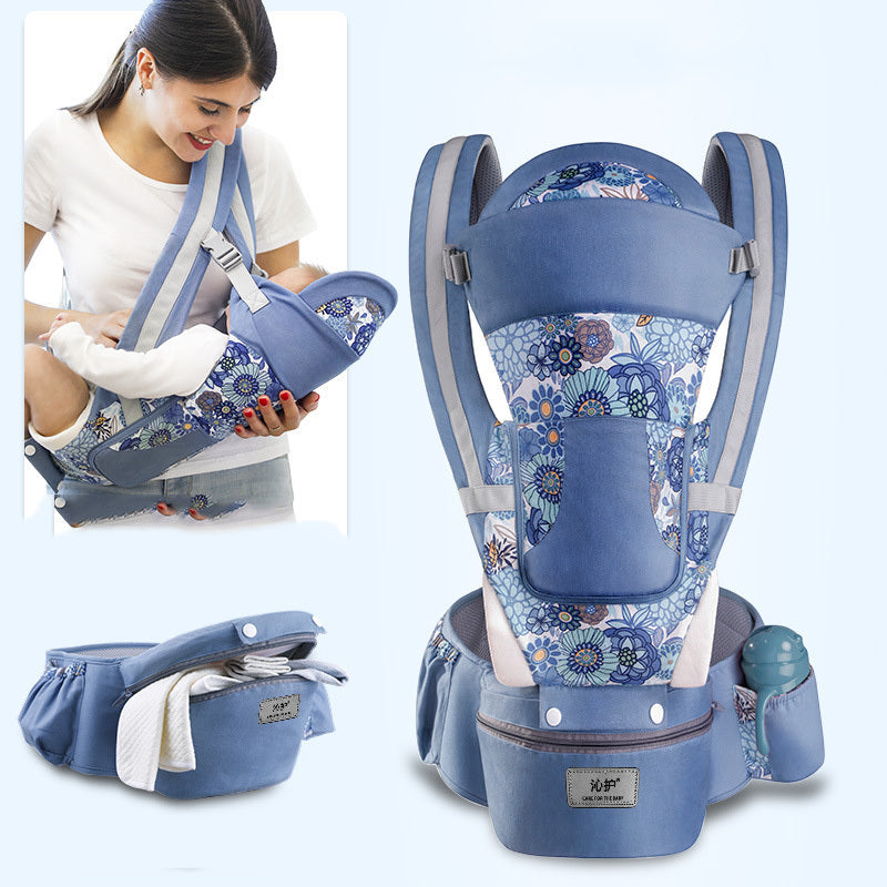 Ergonomic Baby Carrier Infant Baby Hipseat Carrier 3 In 1 Front Facing Ergonomic Kangaroo Baby Wrap Sling - Cindi Book