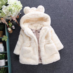 A girl's fur coat for autumn and winter - Cindi Book