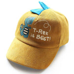 ''T-REX IS BEST'' DINOSAUR KIDS HATS - Cindi Book