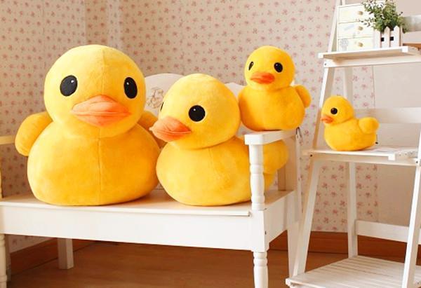 Small yellow duck plush toy - Cindi Book