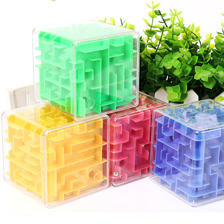 3D Cube Puzzle Hand Game - Cindi Book