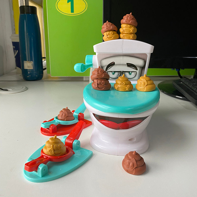 Trick Toys, Parent-Kids Interactive Board Game, Toilet Game
