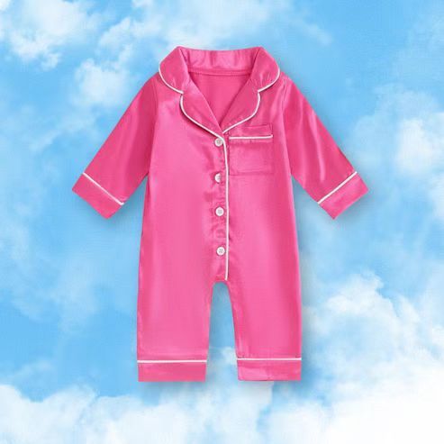 Artificial Silk Homewear Satin Baby Ice Silk Pajamas - Cindi Book