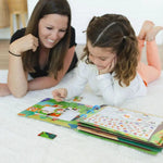 Farm Busy Book with Zipper Pouch