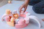Pink Animal Rainbow Stacking Toy