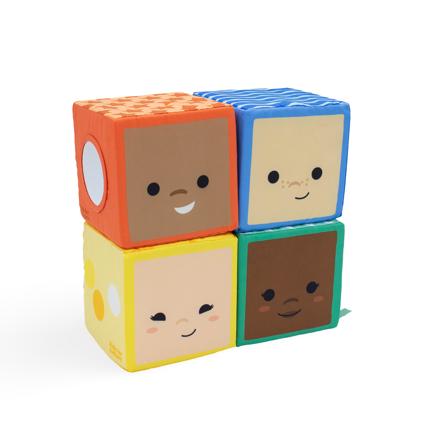 Shapes & Smiles Fabric Soft Blocks