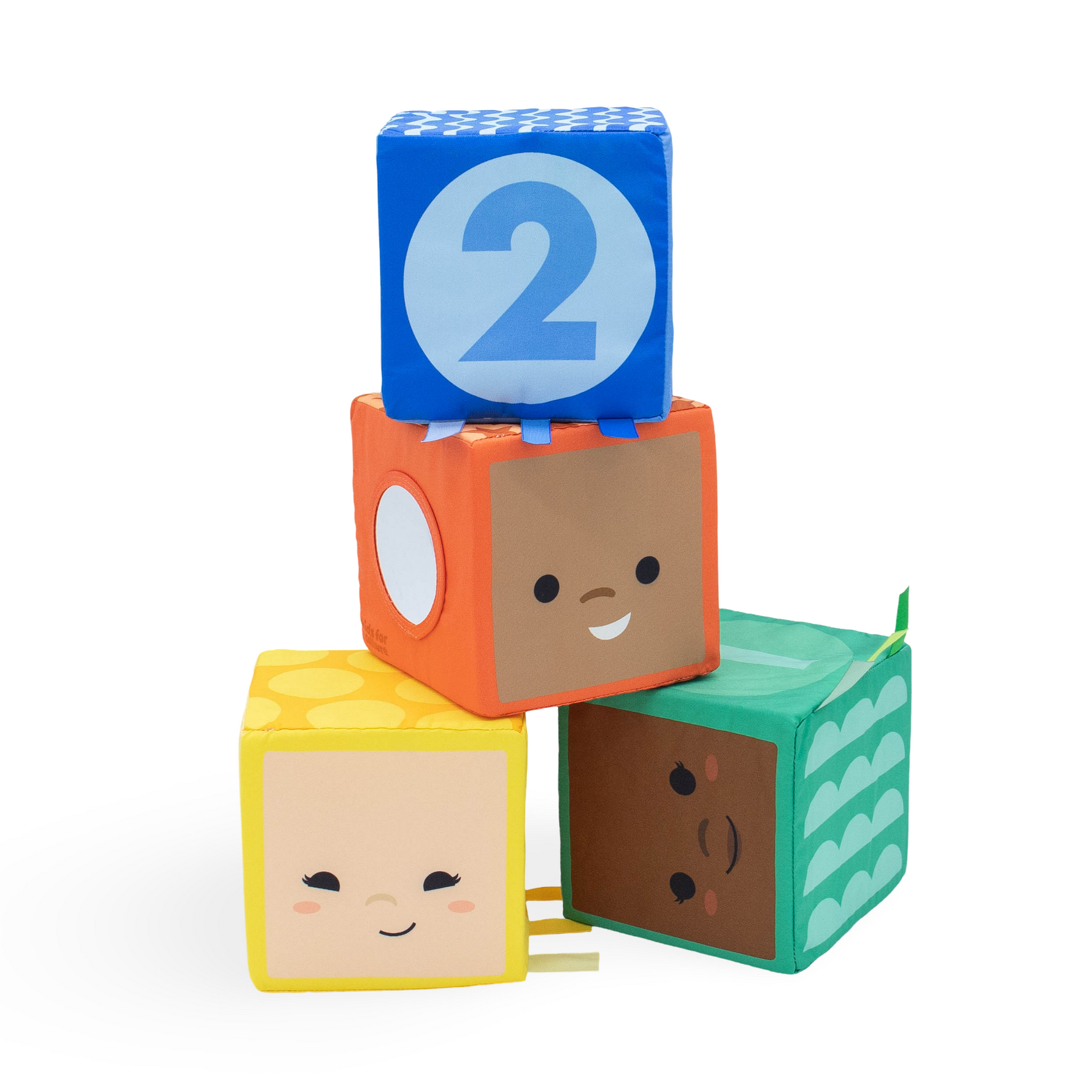 Shapes & Smiles Fabric Soft Blocks