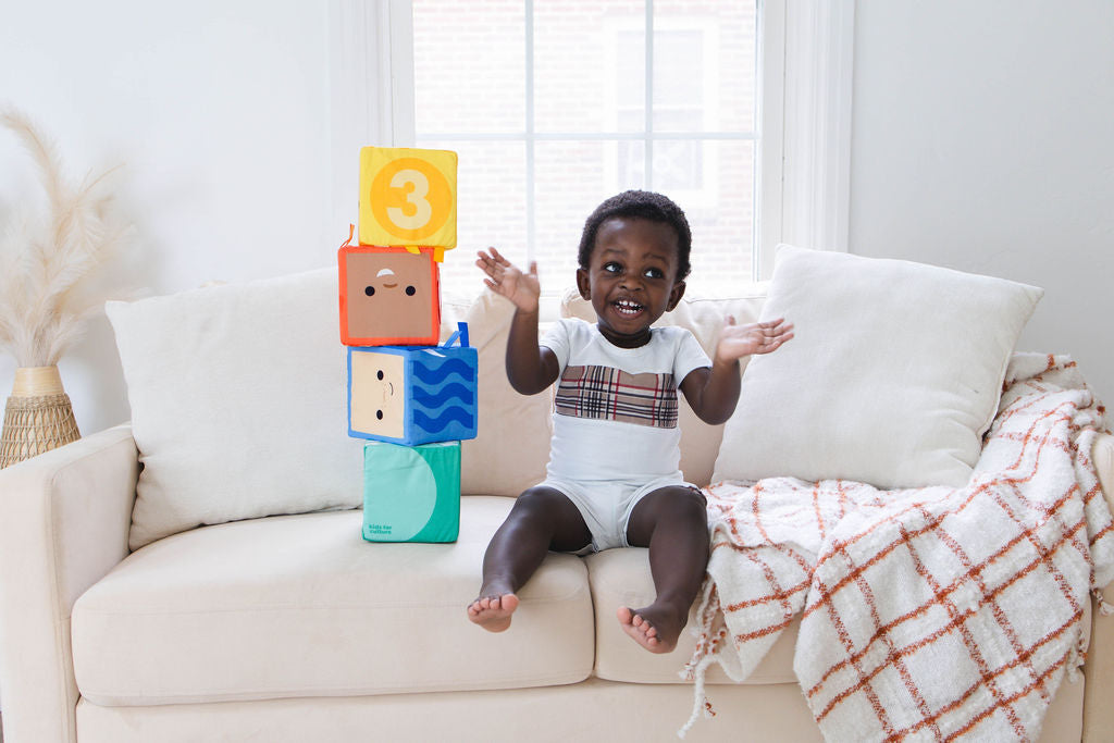 Shapes & Smiles Fabric Soft Blocks