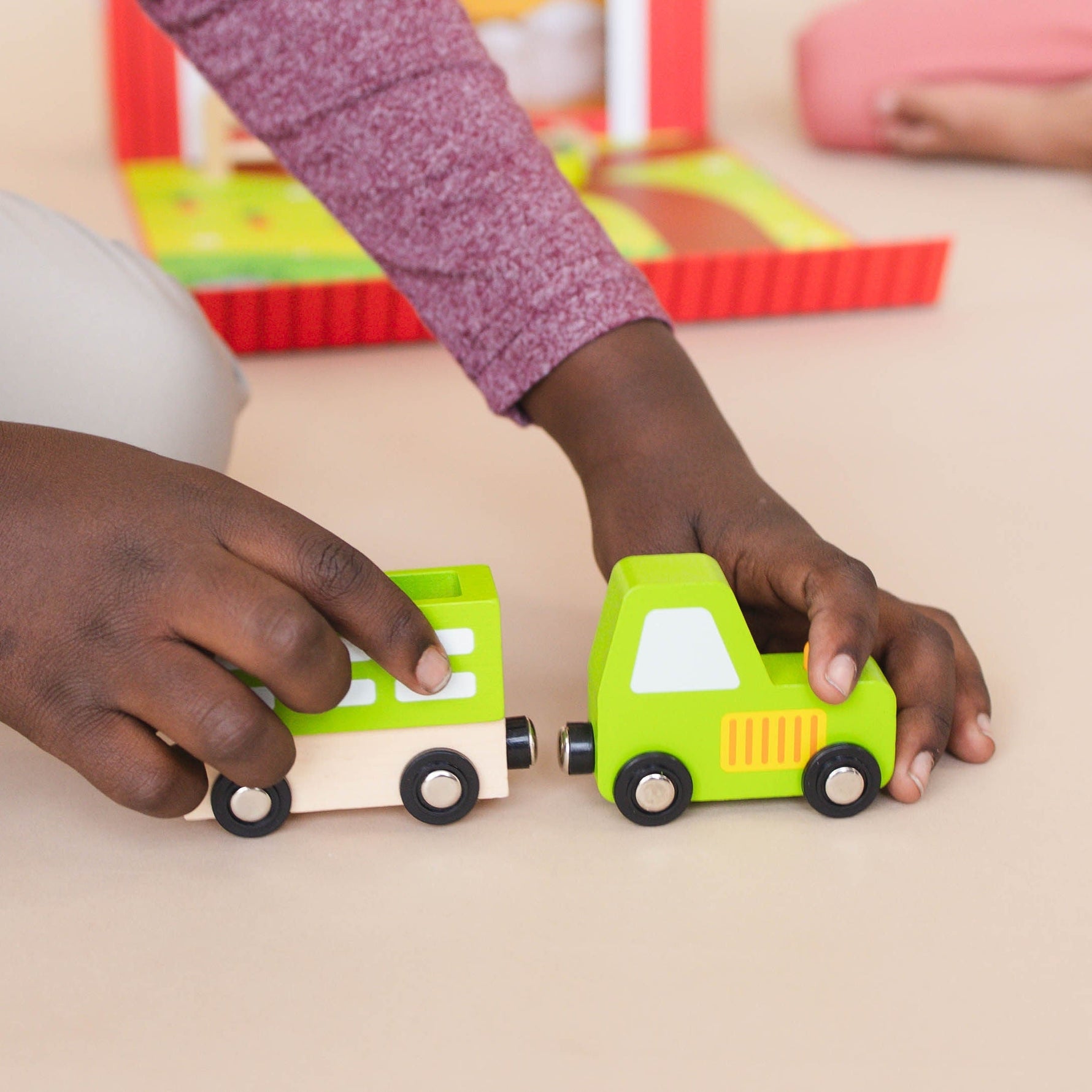 Farm Play Set Lacing Toy