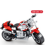 Cross-country Motorcycle Building Block Puzzle Toy - Cindi Book