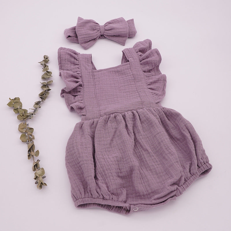 New Baby And Infants Romper Romper Shooting Birthday Dress Children Onesie - Cindi Book