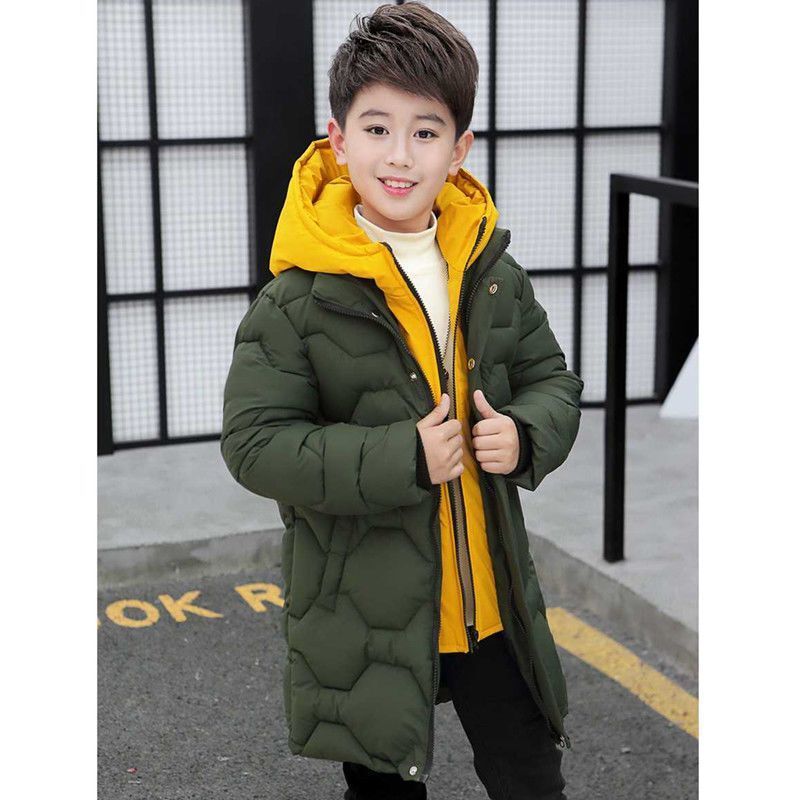 Winter New Boy's Quilted Cotton Coat Warm - Cindi Book