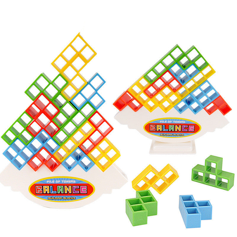 Balance Stacking Board Games Kids Adults Tower Block Toys For Family Parties Travel Games Boys Girls Puzzle Buliding Blocks Toy - Cindi Book