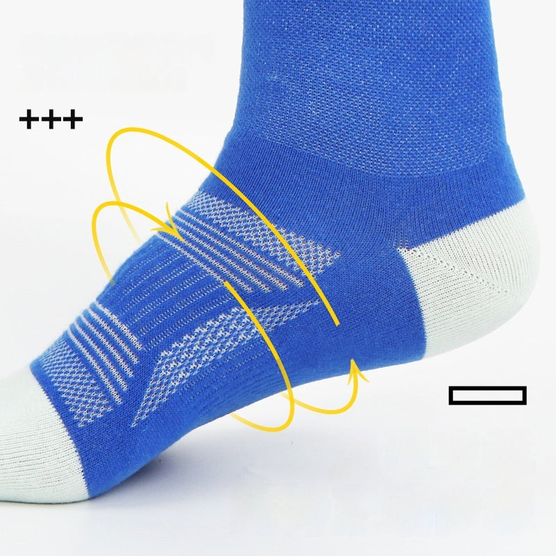 Mens And Womens Hiking  Breathable Sweat-absorbing Mid-calf Cotton Socks - Cindi Book