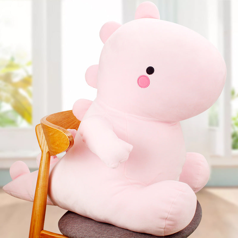 Dinosaur Plush Toy Girl Heart Pillow Doll - Cindi Book