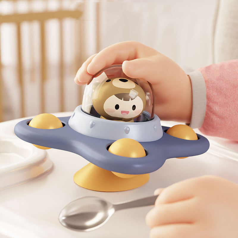 Children's Suction Cup Spinner with Chewable Teether