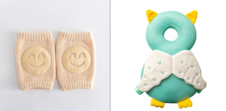 Summer Terry Baby Socks Toddler Crawling Knee Pads - Cindi Book