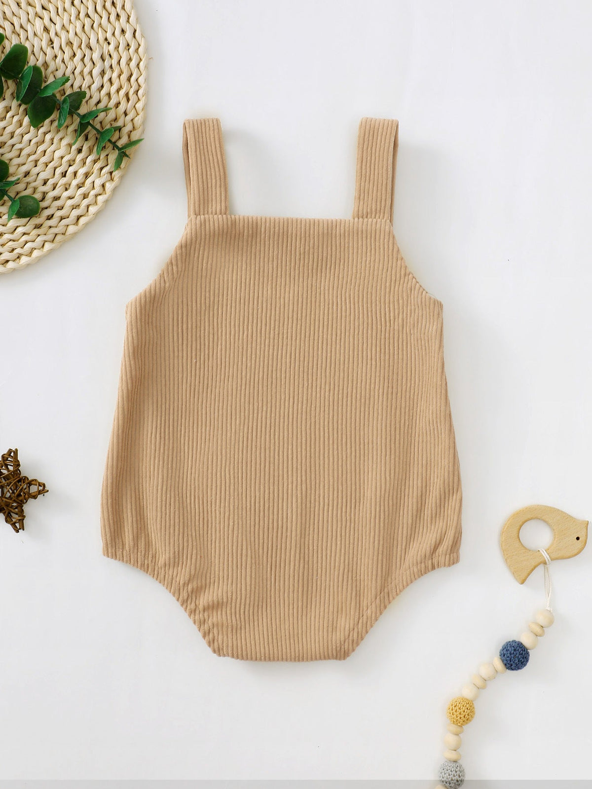 Male And Female Baby Corduroy Suspender Towel Embroidery - Cindi Book