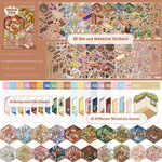 Creative 3D Miniature Cottage Diorama Sticker Set - Cindi Book