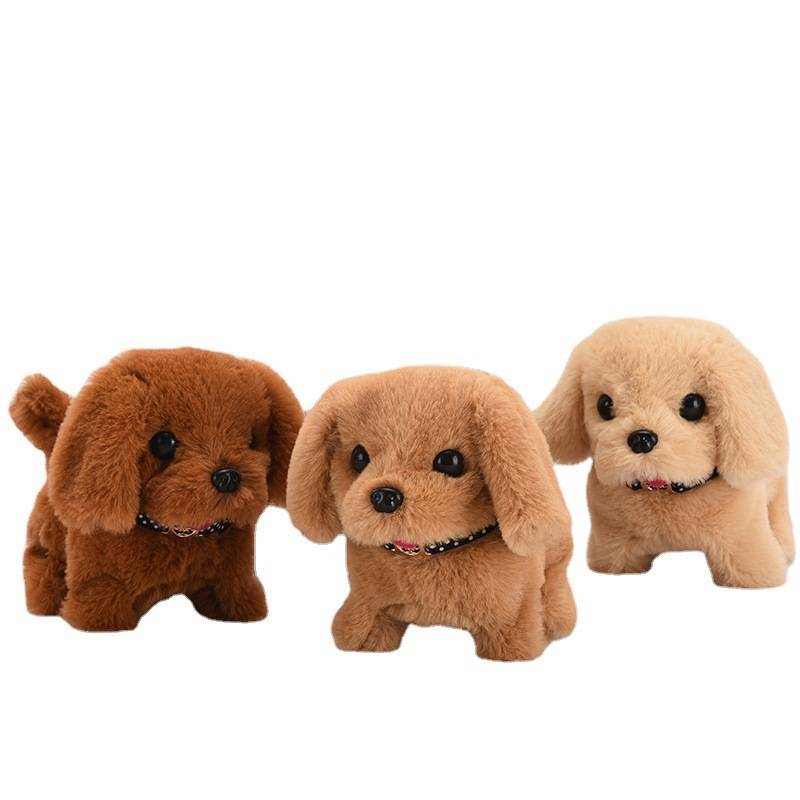 Simulation Electric Dog Plush Children's Toy - Cindi Book