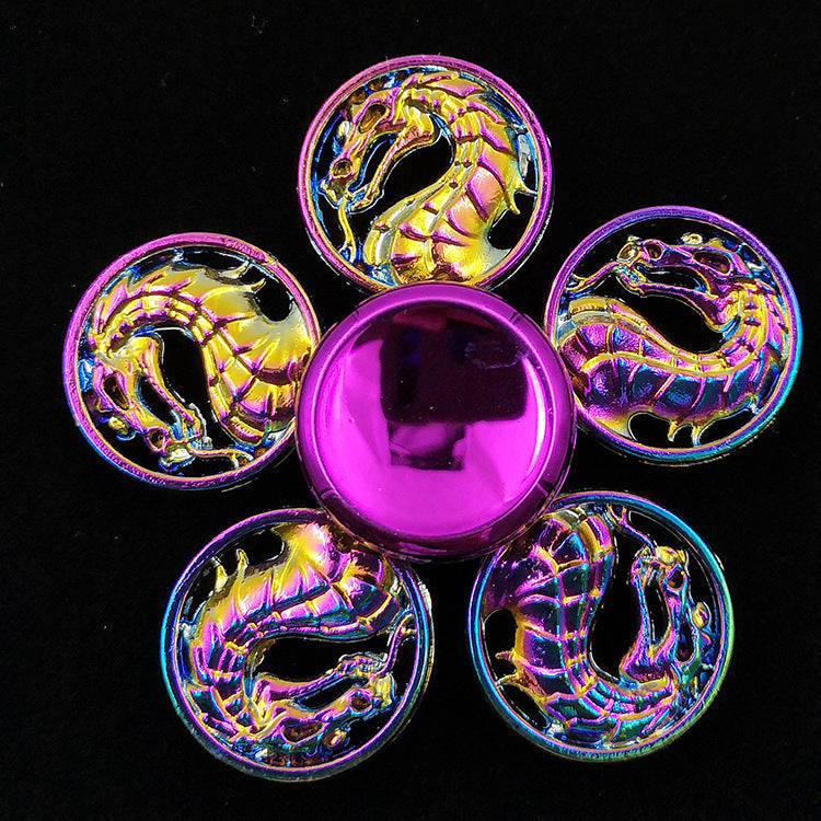 Zinc Alloy Electroplating Colorful Fingertip Top - Cindi Book