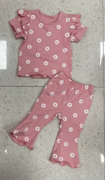 Children's Tops And Pants Printing Suit - Cindi Book